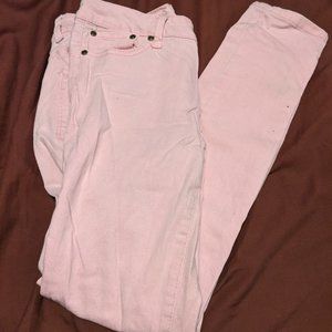 Pink Skinny Jeans